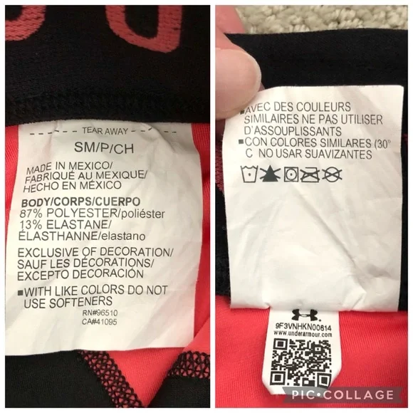 CLOSEOUT \Under Armour\• Compression Crop Leggings - Picture 16 of 16